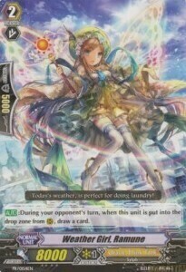 Weather Girl, Ramune Card Front