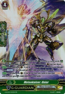 Meteokaiser, Unior Card Front