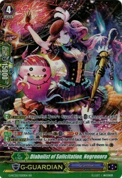 Diabolist of Solicitation, Negronora Card Front