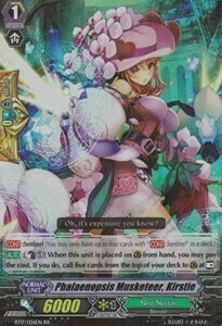 Phalaenopsis Musketeer, Kirstie Card Front