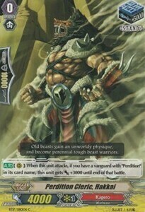 Perdition Cleric, Hakkai Card Front