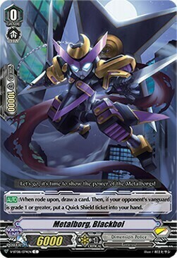 Metalborg, Blackboi Card Front