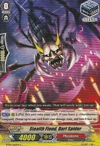 Stealth Fiend, Dart Spider Card Front