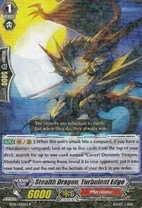 Stealth Dragon, Turbulent Edge Card Front