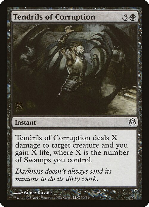 Tendrils of Corruption Card Front