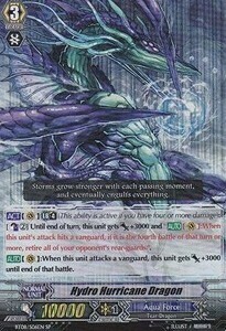 Hydro Hurricane Dragon Card Front