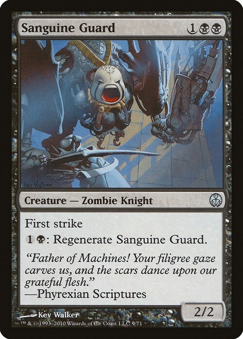 Sanguine Guard Card Front