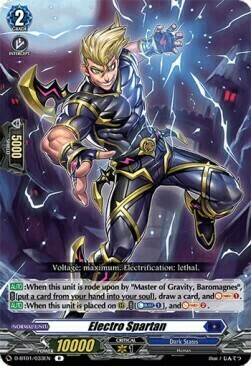 Electro Spartan Card Front