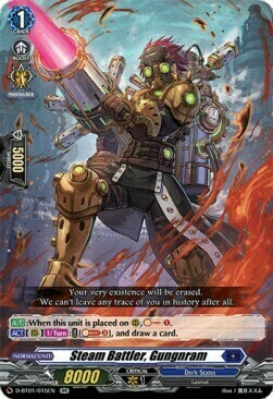 Steam Battler, Gungnram Card Front