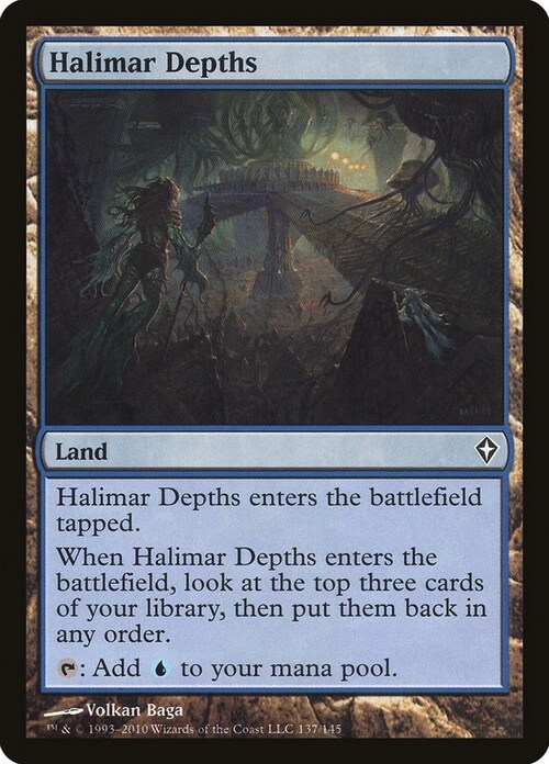 Halimar Depths Card Front