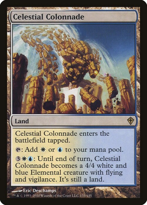 Celestial Colonnade Card Front