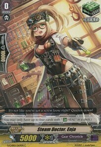 Steam Doctor, Enja Card Front