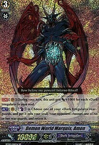 Demon World Marquis, Amon Card Front