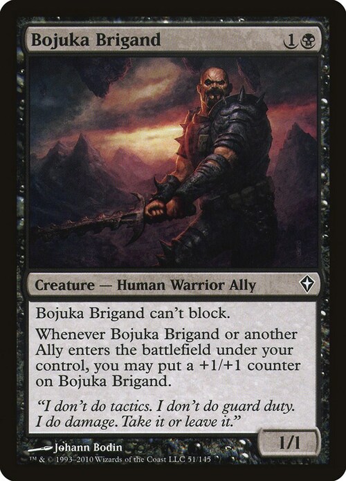 Bojuka Brigand Card Front