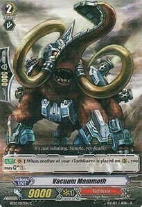 Vacuum Mammoth Card Front