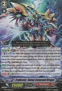 Eradicator, Sweep Command Dragon Card Front