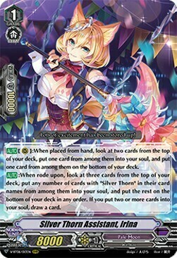 Silver Thorn Assistant, Irina Card Front