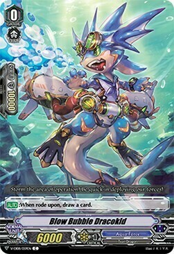 Blow Bubble Dracokid Card Front