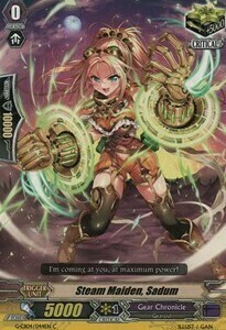 Steam Maiden, Sadum Card Front