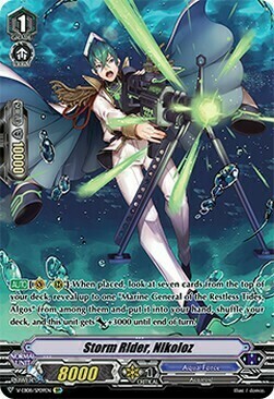 Storm Rider, Nikoloz Card Front