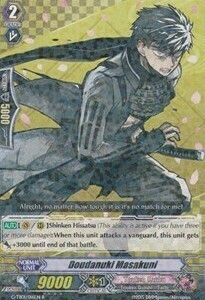 Doudanuki Masakuni Card Front