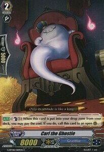 Carl the Ghostie Card Front