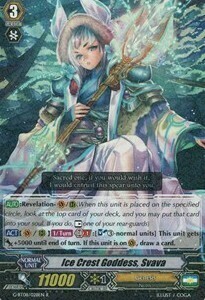 Ice Crest Goddess, Svava Card Front