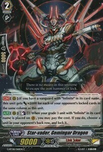 Star-vader, Gemingar Dragon Card Front