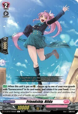 Friendship, Hilda Card Front