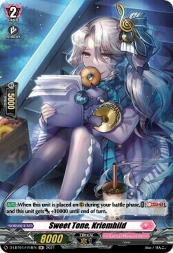 Sweet Tone, Kriemhild Card Front