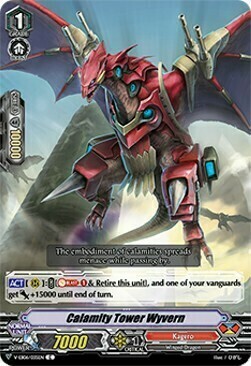 Calamity Tower Wyvern Card Front