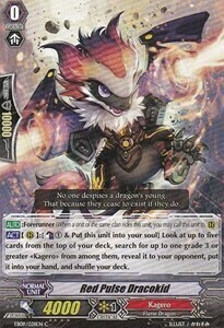 Red Pulse Dracokid Card Front