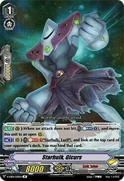 Starhulk, Gicurs Card Front