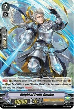 Knight of Truth, Gordon Card Front