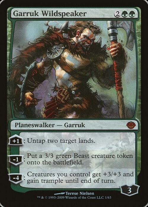 Garruk Wildspeaker Card Front