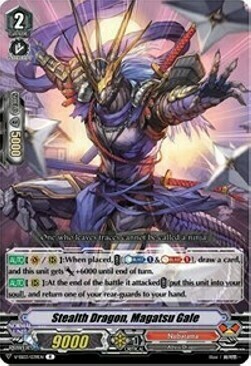 Stealth Dragon, Magatsu Gale Card Front