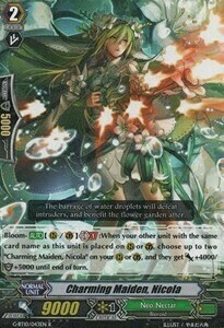 Charming Maiden, Nicola Card Front