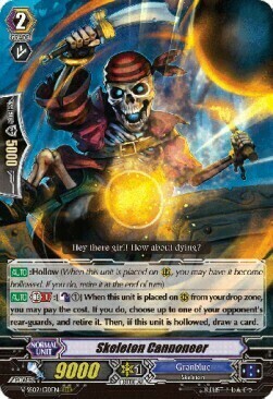 Skeleton Cannoneer Card Front