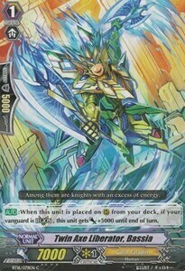 Twin Axe Liberator, Bassia Card Front