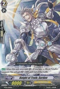 Knight of Truth, Gordon Card Front