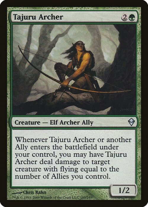 Tajuru Archer Card Front