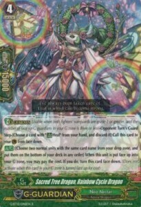 Sacred Tree Dragon, Rainbow Cycle Dragon Card Front