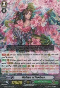 Maiden of Produce Card Front