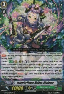 Integrity Flower Maiden, Ritaleena Card Front