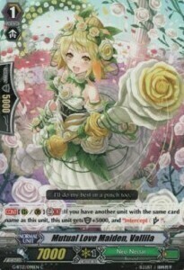 Mutual Love Maiden, Vallila Card Front