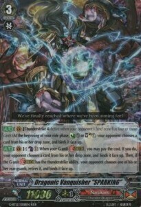 Dragonic Vanquisher "SPARKING" Card Front