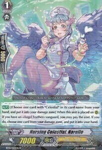 Nursing Celestial, Narelle Card Front