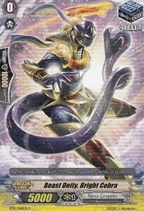 Beast Deity, Bright Cobra Card Front