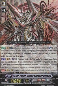 Star-vader, Chaos Breaker Dragon Card Front