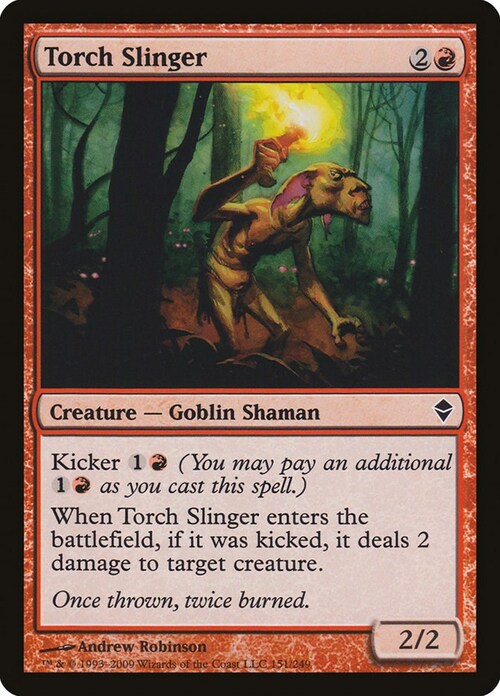 Torch Slinger Card Front